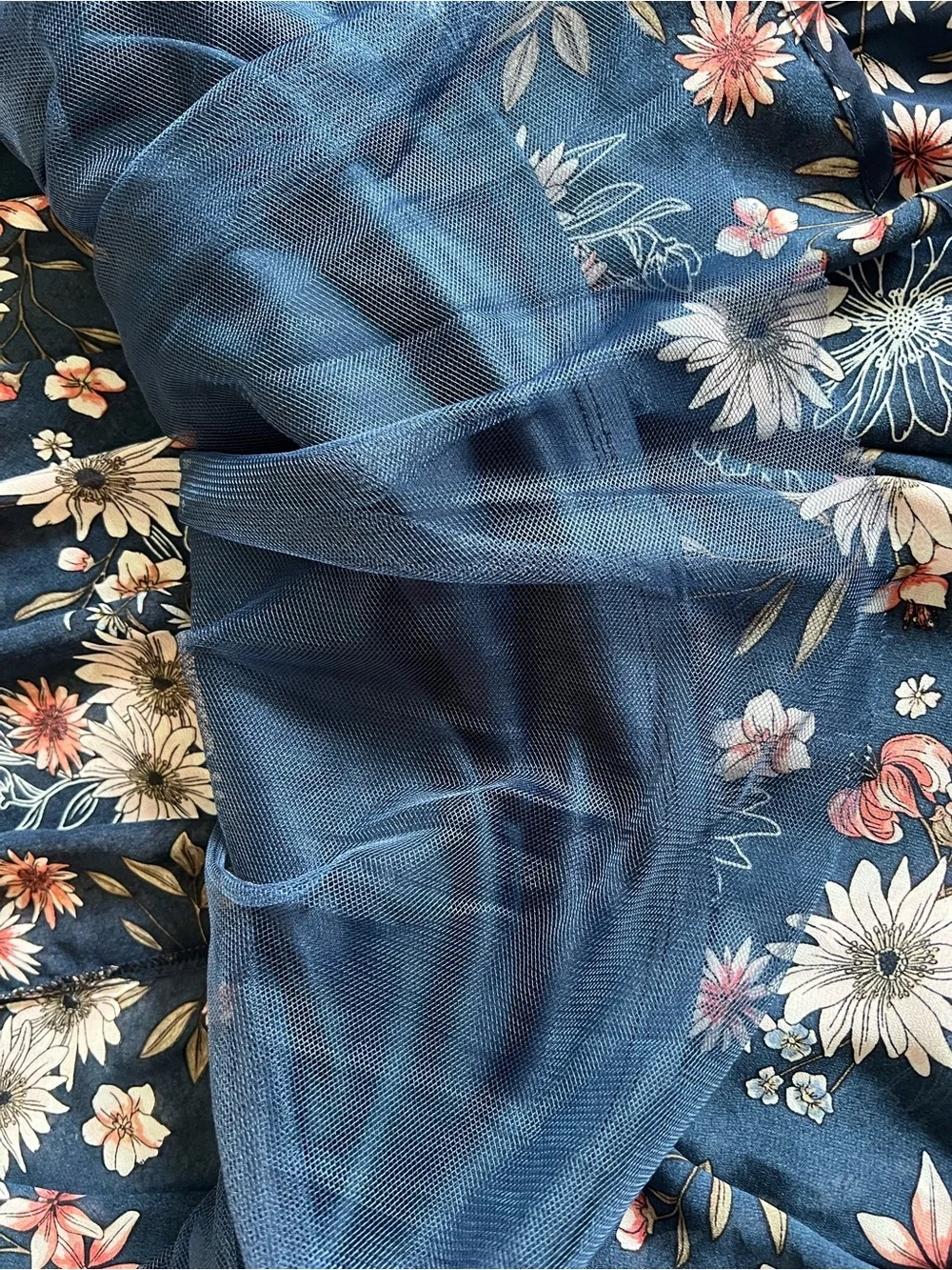 Torrid Size 5 Floral Midi Skirt